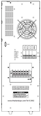 Leonics NBK-6K - rear